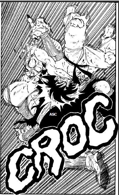 Goku vs Piccolo golpe final. Final del Gran torneo de Artes marciales.